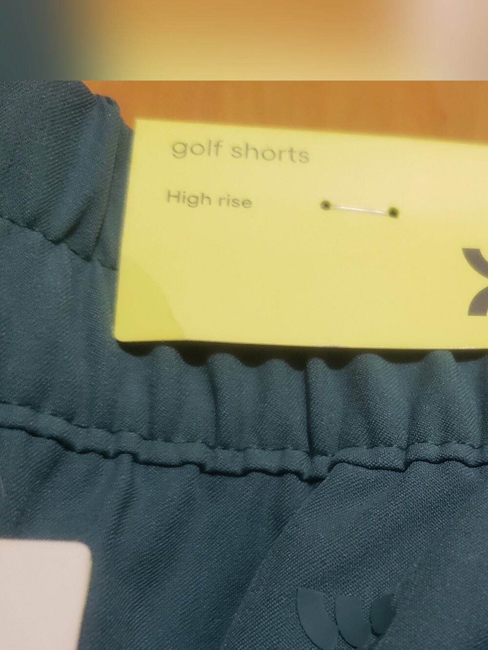 all in motion Teal High-Waist Women's Golf Shorts - Picture 3 of 5